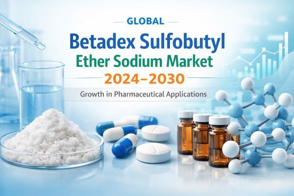 Global Betadex Sulfobutyl Ether Sodium Market Size, Share & Forecast 2024–2030 | Pharmaceutical Solubility Enhancer Trends