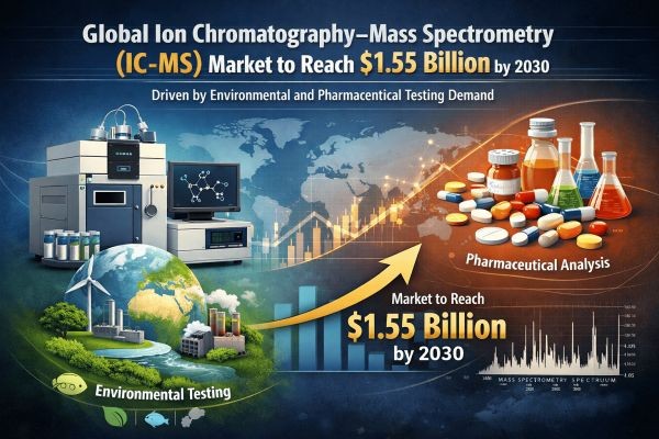 Global IC-MS Market Valued at USD 941.74 Million in 2023, Projected to Hit USD 1.55 Billion by 2030