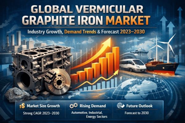 Global Vermicular Graphite Iron Market: Industry Growth, Demand Trends & Forecast 2023–2030