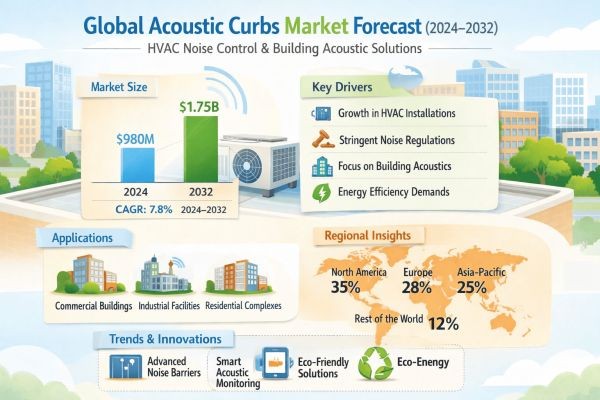Global Acoustic Curbs Market Forecast (2024–2032) | HVAC Noise Control & Building Acoustic Solutions