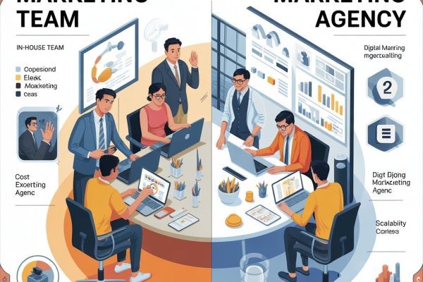 In-House vs Digital Marketing Agency in India