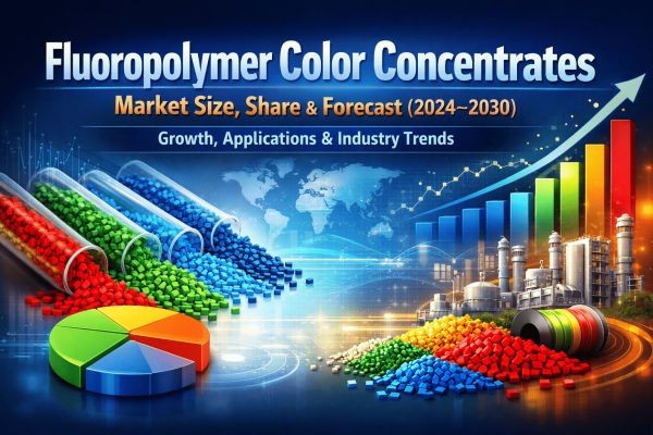 Fluoropolymer Color Concentrates Market Size, Share & Forecast (2024–2030): Growth, Applications & Industry Trends