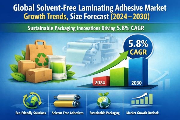 Global Solvent-Free Laminating Adhesive Market Growth Trends, Size Forecast (2024–2030) | Sustainable Packaging Innovations Driving 5.8% CAGR