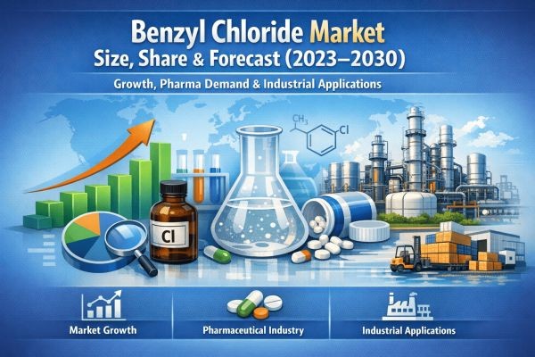 Benzyl Chloride Market Size, Share & Forecast (2023–2030): Growth, Pharma Demand & Industrial Applications