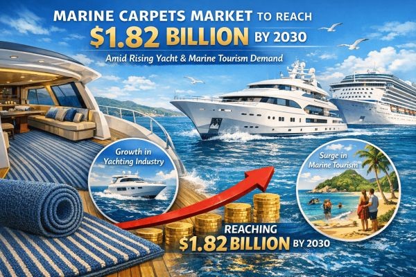 Marine Carpets Market to Reach US$ 1.82 Billion by 2030 Amid Rising Yacht and Marine Tourism Demand
