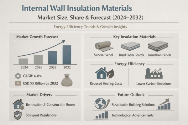 Internal Wall Insulation Materials Market Size, Share & Forecast (2024–2032): Energy Efficiency Trends & Growth Insights