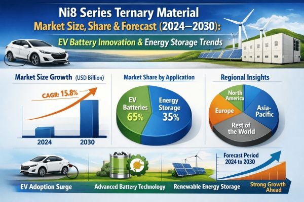 Ni8 Series Ternary Material Market Size, Share & Forecast (2024–2030): EV Battery Innovation & Energy Storage Trends