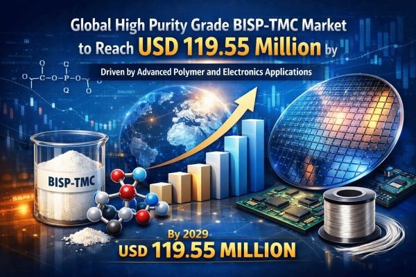 Global High Purity Grade BISP-TMC Market to Reach USD 119.55 Million by 2029 Driven by Advanced Polymer and Electronics Applications