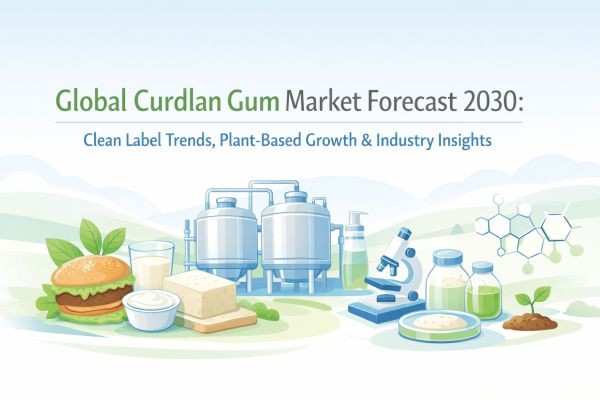 Global Curdlan Gum Market Forecast 2030: Clean Label Trends, Plant-Based Growth & Industry Insights
