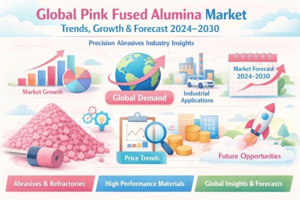Global Pink Fused Alumina Market Trends, Growth & Forecast 2024–2030 | Precision Abrasives Industry Insights