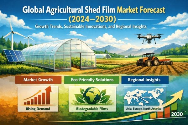 Global Agricultural Shed Film Market Forecast (2024–2030): Growth Trends, Sustainable Innovations, and Regional Insights