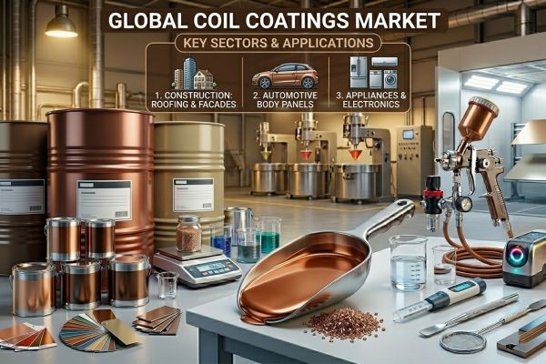Coil Coatings Market led by Asia-Pacific industrial expansion with AkzoNobel, PPG & Sherwin-Williams dominance