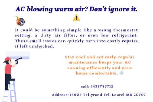 Common Causes of Warm Air From Your AC