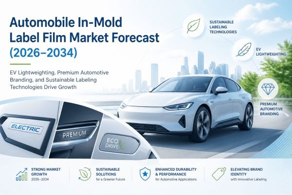 Automobile In-Mold Label Film Market Forecast (2026–2034): EV Lightweighting, Premium Automotive Branding, and Sustainable Labeling Technologies Drive..