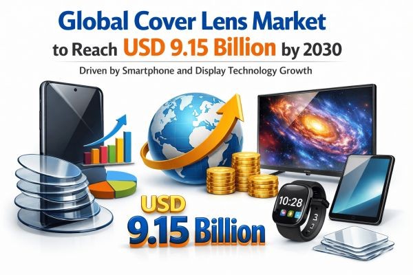 Global Cover Lens Market to Reach USD 9.15 Billion by 2030 Driven by Smartphone and Display Technology Growth