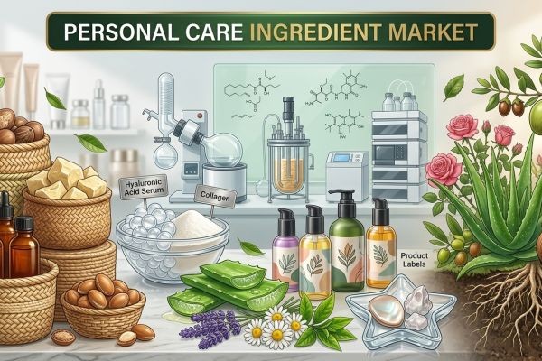 Cosmetic Ingredients Market Surges with Europe Leading, Givaudan, BASF, Croda Powering Beauty Innovation