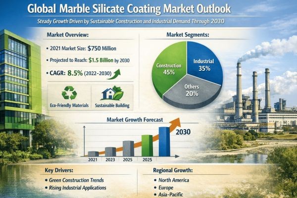 Global Marble Silicate Coating Market Shows Steady Growth Driven by Sustainable Construction and Industrial Demand Through 2030