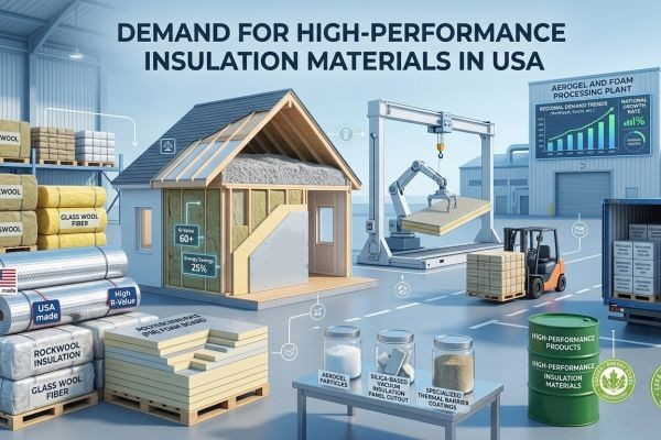 US High-Performance Insulation Materials Market to 2036, West USA Leads with Owens Corning, Rockwool Growth