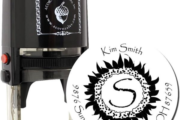 Adding a Touch of Gold: Why the Sunflower Address Stamper is a Home Office Essential