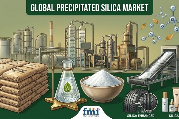 Precipitated Silica Market: Asia-Pacific Dominates as Evonik, Solvay, PPG Boost Tire and Rubber Demand