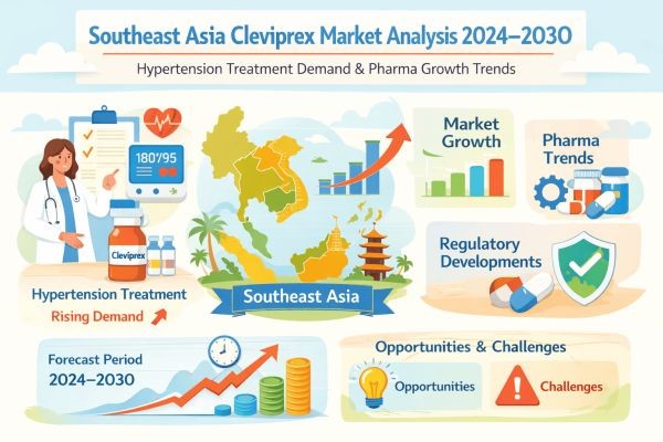 Southeast Asia Cleviprex Market Analysis 2024–2030 | Hypertension Treatment Demand & Pharma Growth Trends