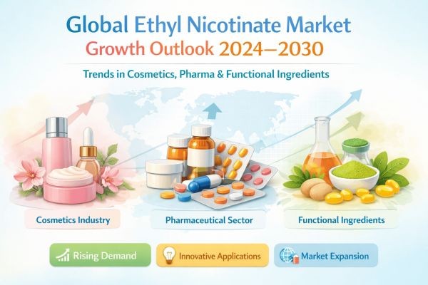 Global Ethyl Nicotinate Market Growth Outlook 2024–2030 | Trends in Cosmetics, Pharma & Functional Ingredients