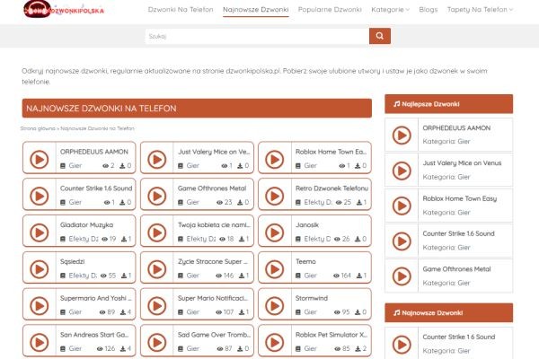 Popularne dzwonki na telefon sprawdz top dzwieki na smartfon