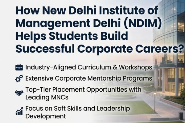 How New Delhi Institute of Management Delhi (NDIM) Helps Students Build Successful Corporate Careers?