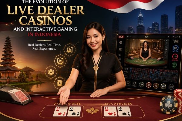 The Evolution of Live Dealer Casinos and Interactive Gaming in Indonesia
