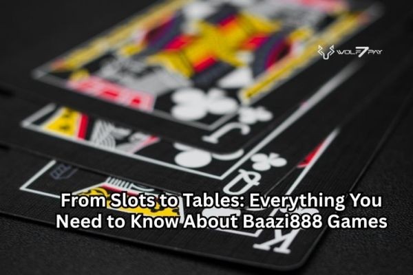 From Slots to Tables: Everything You Need to Know About Baazi888 Games