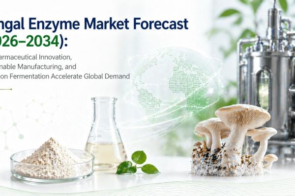 Fungal Enzyme Market Forecast (2026–2034): Biopharmaceutical Innovation, Sustainable Manufacturing, and Precision Fermentation Accelerate Global Deman..