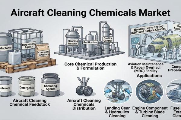 Aircraft Cleaning Chemicals Market to 2035, North America Leads with BASF, Honeywell Driving Demand