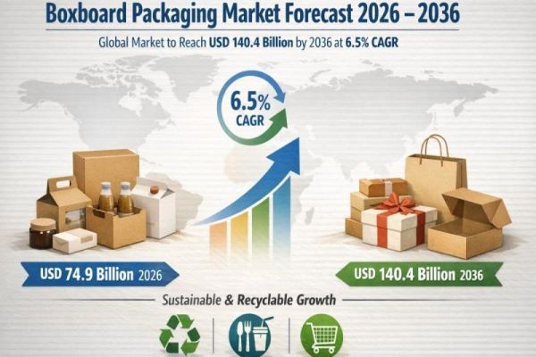 Boxboard Packaging Market in USA Forecast and Outlook 2025 to 2035 | FMI
