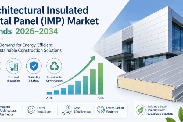 Architectural Insulated Metal Panel (IMP) Market Trends 2026–2034: Rising Demand for Energy-Efficient and Sustainable Construction Solutions