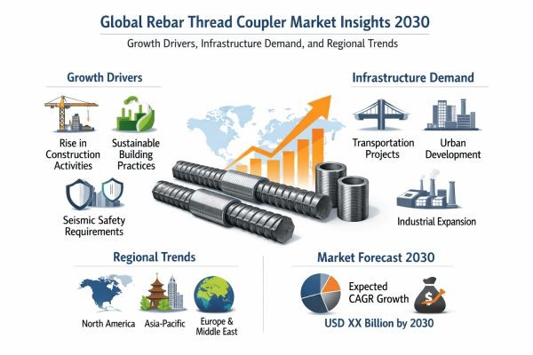 Global Rebar Thread Coupler Market Insights 2030: Growth Drivers, Infrastructure Demand, and Regional Trends