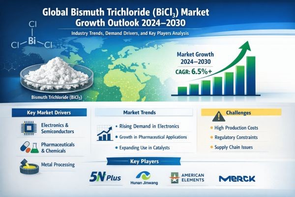 Global Bismuth Trichloride (BiCl3) Market Growth Outlook 2024–2030 | Industry Trends, Demand Drivers, and Key Players Analysis
