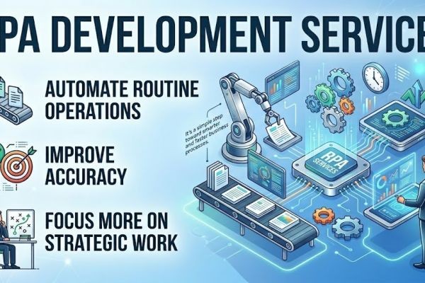 RPA Development Services: A Practical Approach to Reducing Manual Work in Business