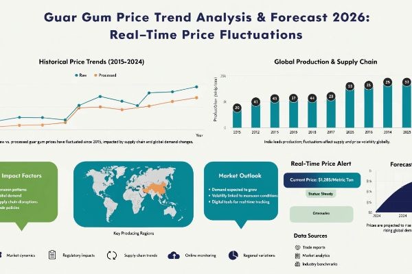 Guar Gum Price Index, Chart Insights & Trend Forecast Outlook