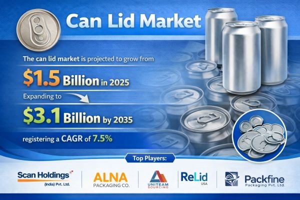 Can Lid Market Demand Driven by Beverage and Food Packaging Growth