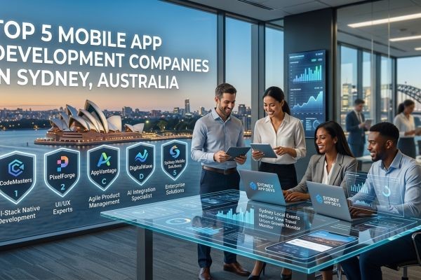 Top 5 Mobile App Development Companies in Sydney, Australia