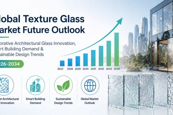 Global Texture Glass Market Future Outlook, Decorative Architectural Glass Innovation, Smart Building Demand & Sustainable Design Trends (2026-2034)
