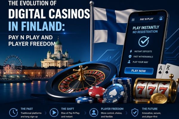 The Evolution of Digital Casinos in Finland: Pay N Play and Player Freedom