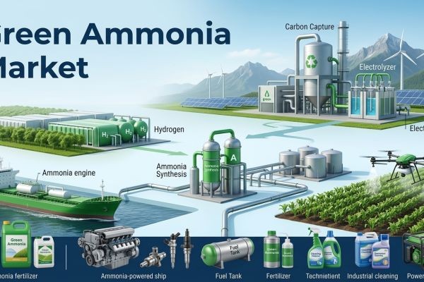 Global Green Ammonia Market to Reach USD 18.3B by 2036, USA Leads with Yara, BASF, Siemens Energy Driving Growth
