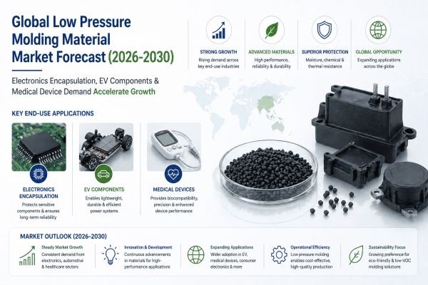 Global Low Pressure Molding Material Market Forecast (2026-2030) | Electronics Encapsulation, EV Components & Medical Device Demand Accelerate Growth