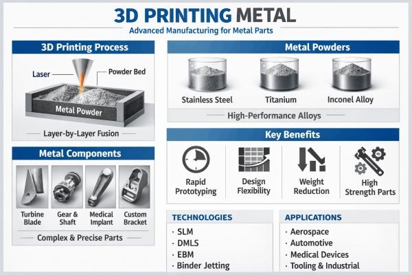 3D Printing Metal Market Outlook 2025 to 2031: Future Technology Directions