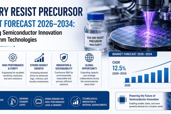 EUV Dry Resist Precursor Market Forecast 2026–2034: Advancing Semiconductor Innovation for Sub-5nm Technologies