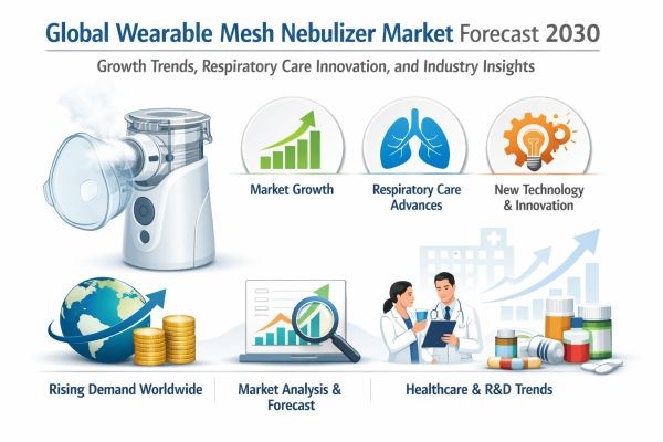 Global Wearable Mesh Nebulizer Market Forecast 2030: Growth Trends, Respiratory Care Innovation, and Industry Insights