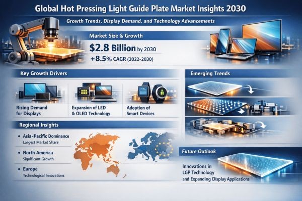 Global Hot Pressing Light Guide Plate Market Insights 2030: Growth Trends, Display Demand, and Technology Advancements
