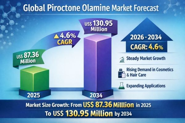 Piroctone Olamine Market Report Scope 2026 to 2034: Coverage and Framework