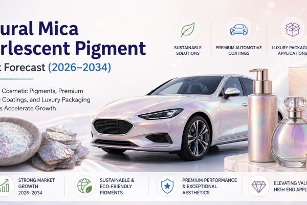Natural Mica Pearlescent Pigment Market Forecast (2026–2034): Sustainable Cosmetic Pigments, Premium Automotive Coatings, and Luxury Packaging Applica..